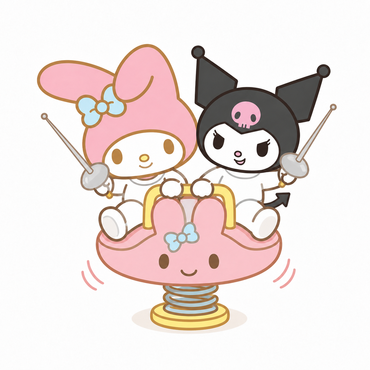 Melody and Kuromi